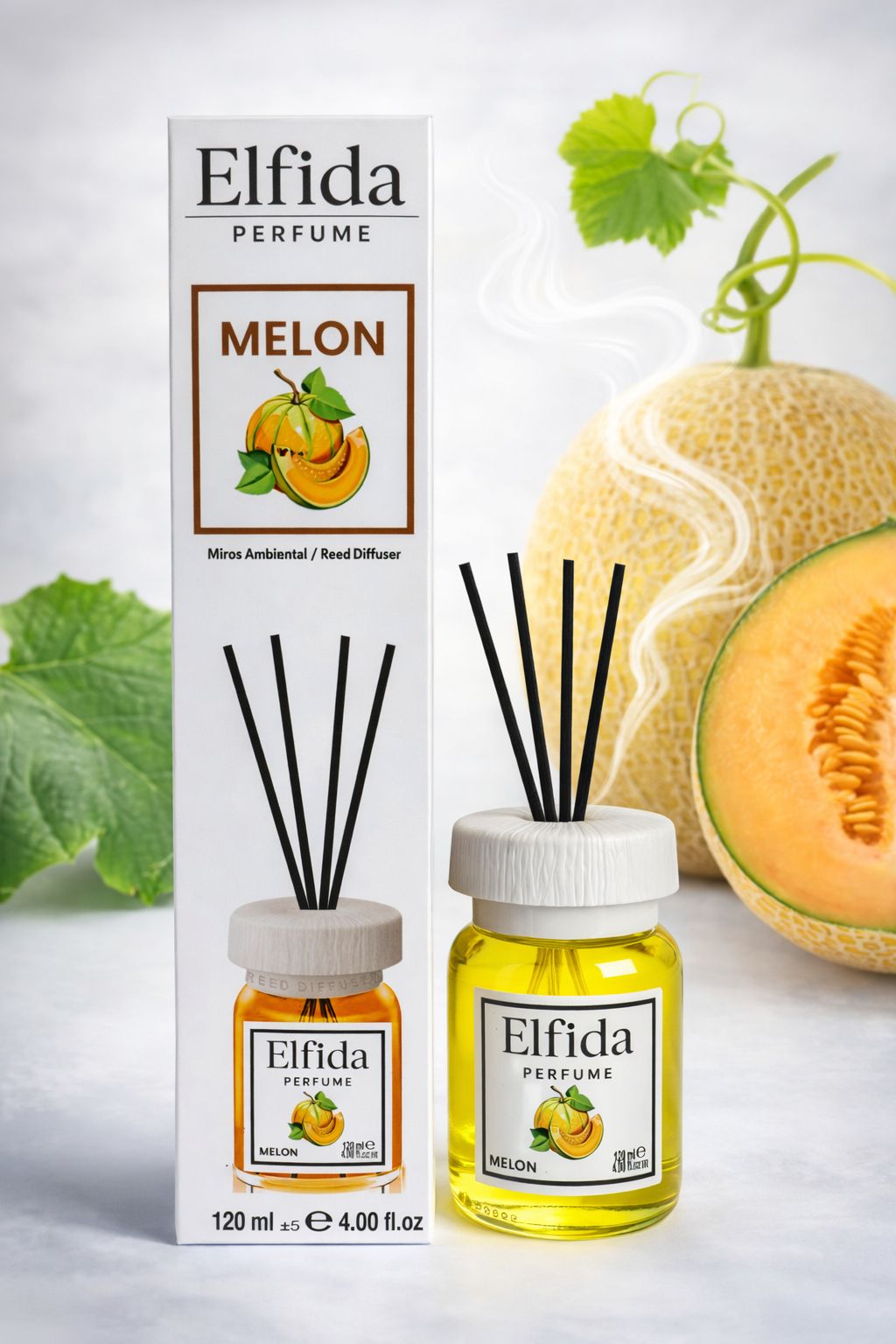 Odorizant de camera Elfida aroma Pepene Galben 120 ml